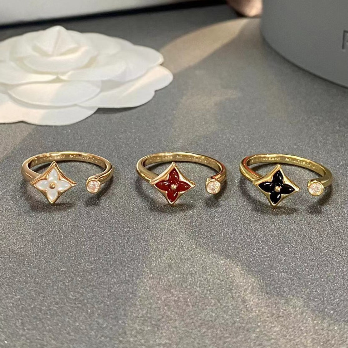 [Lumina]STAR 1 DIAMOND OPEN RING