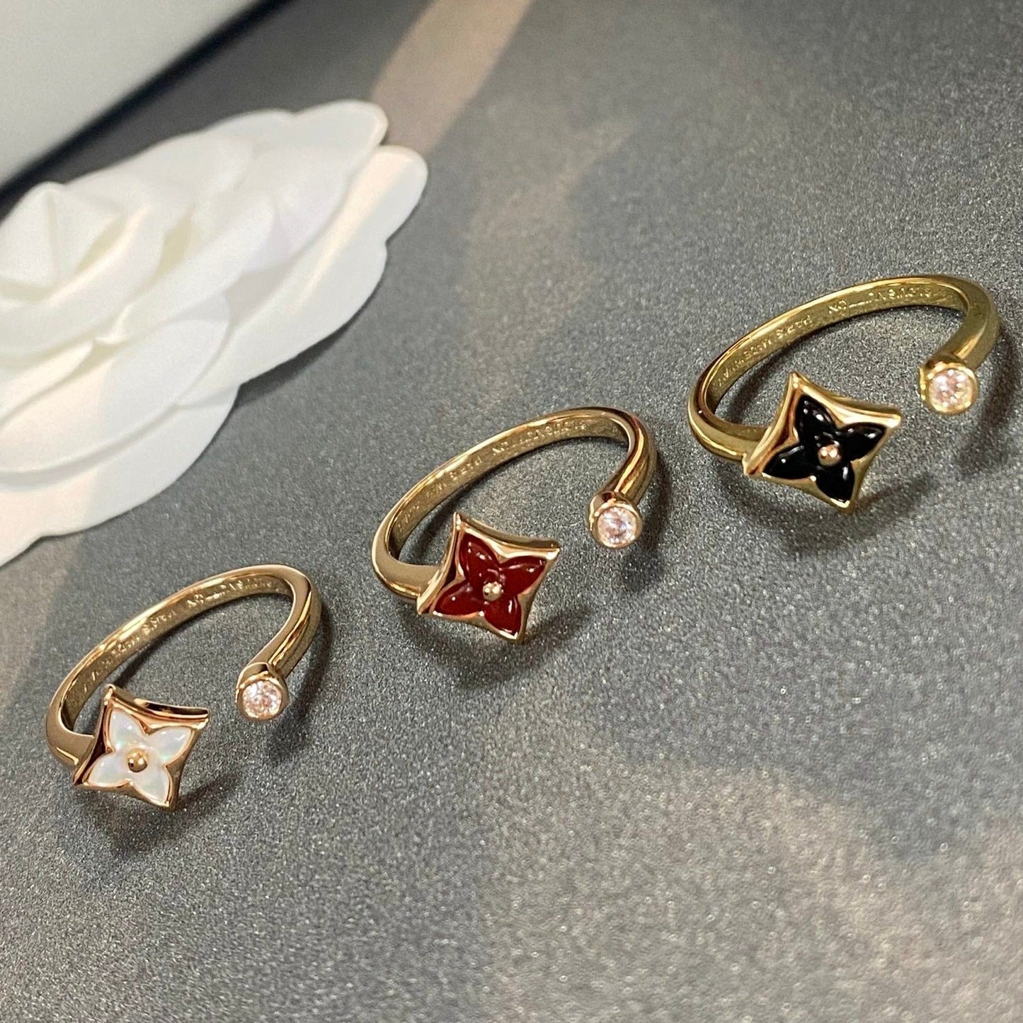 [Lumina]STAR 1 DIAMOND OPEN RING