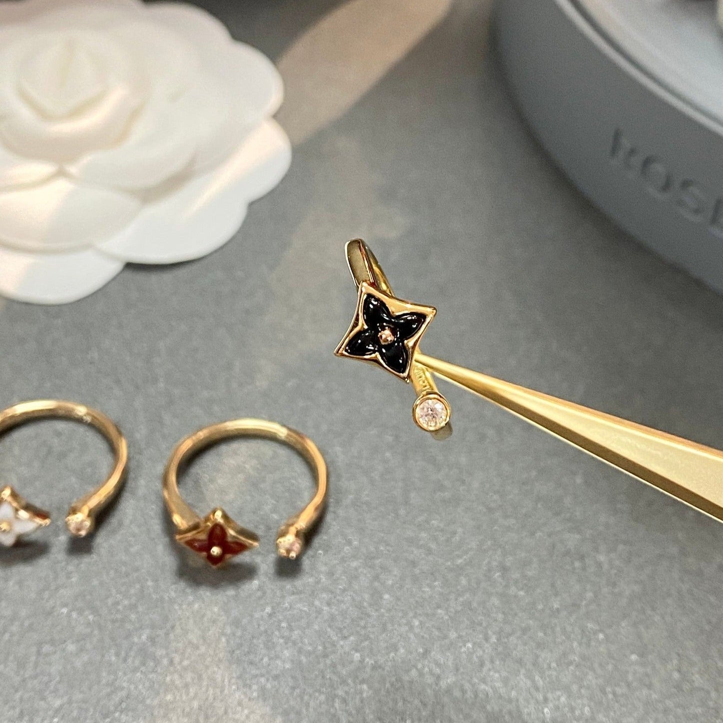[Lumina]STAR 1 DIAMOND OPEN RING