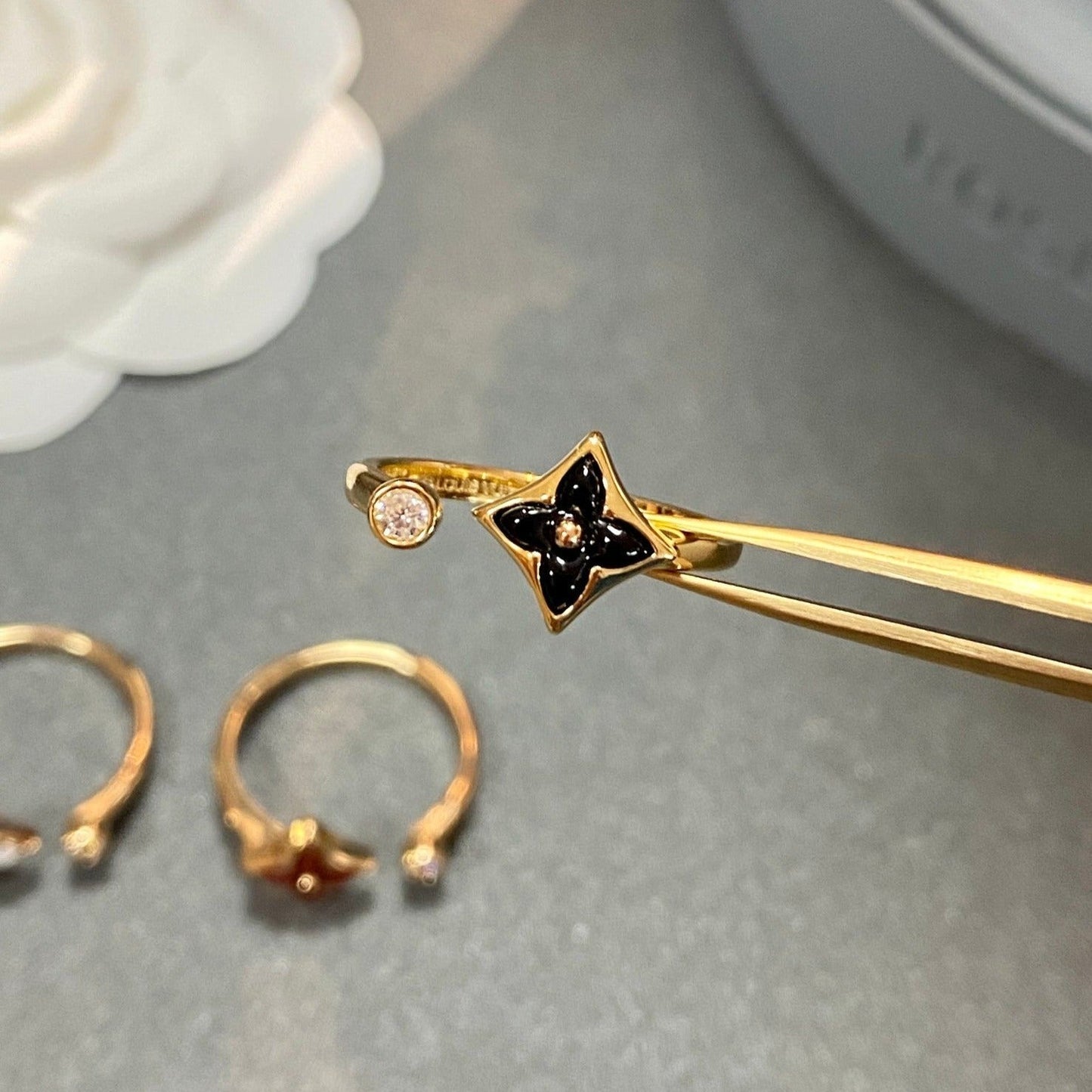 [Lumina]STAR 1 DIAMOND OPEN RING