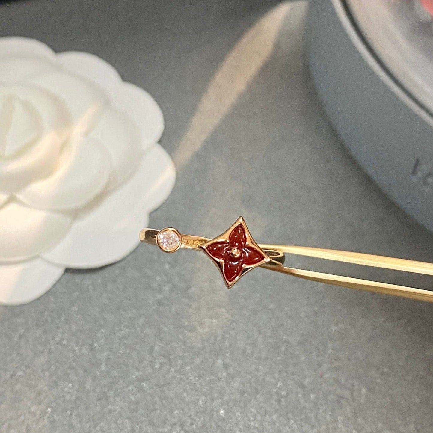 [Lumina]STAR 1 DIAMOND OPEN RING