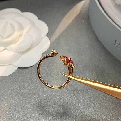 [Lumina]STAR 1 DIAMOND OPEN RING