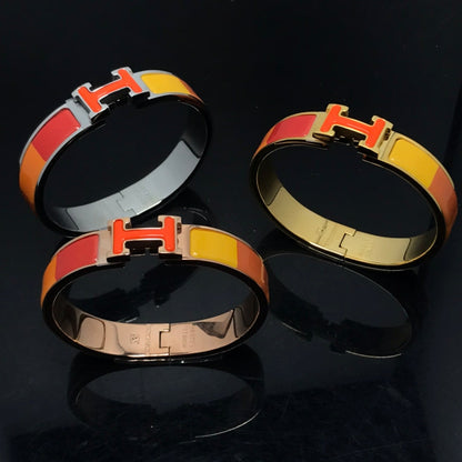 [Lumina]H BRACELET ORANGE RAINBOW CERAMIC