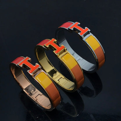 [Lumina]H BRACELET ORANGE RAINBOW CERAMIC