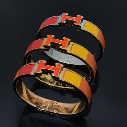 [Lumina]H BRACELET ORANGE RAINBOW CERAMIC