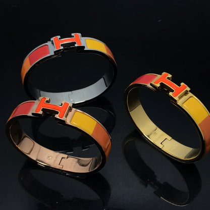 [Lumina]H BRACELET ORANGE RAINBOW CERAMIC