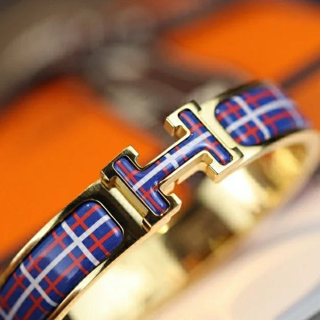 [Lumina]H TARTAN BRACELET 12MM