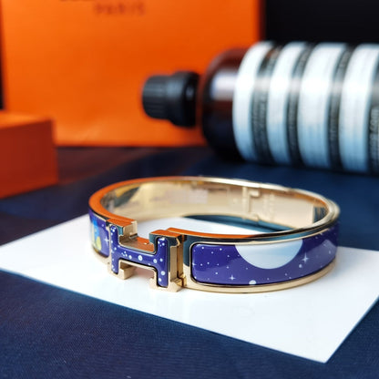 [Lumina]H STAR AND MOON BRACELET 12MM