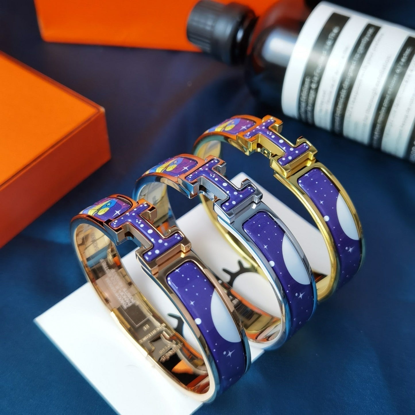 [Lumina]H STAR AND MOON BRACELET 12MM