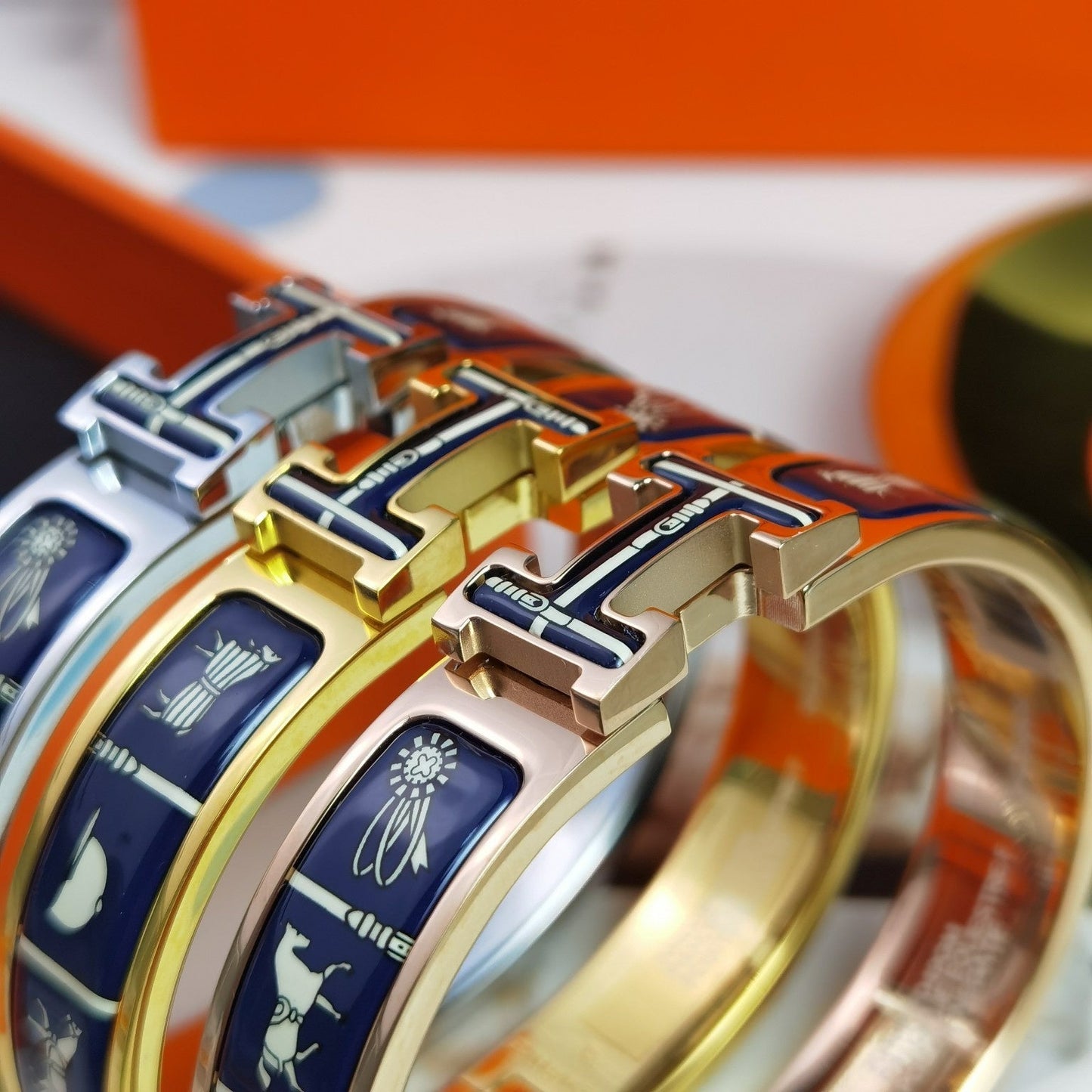 [Lumina]H COUVERTURES DARK BLUE BRACELET