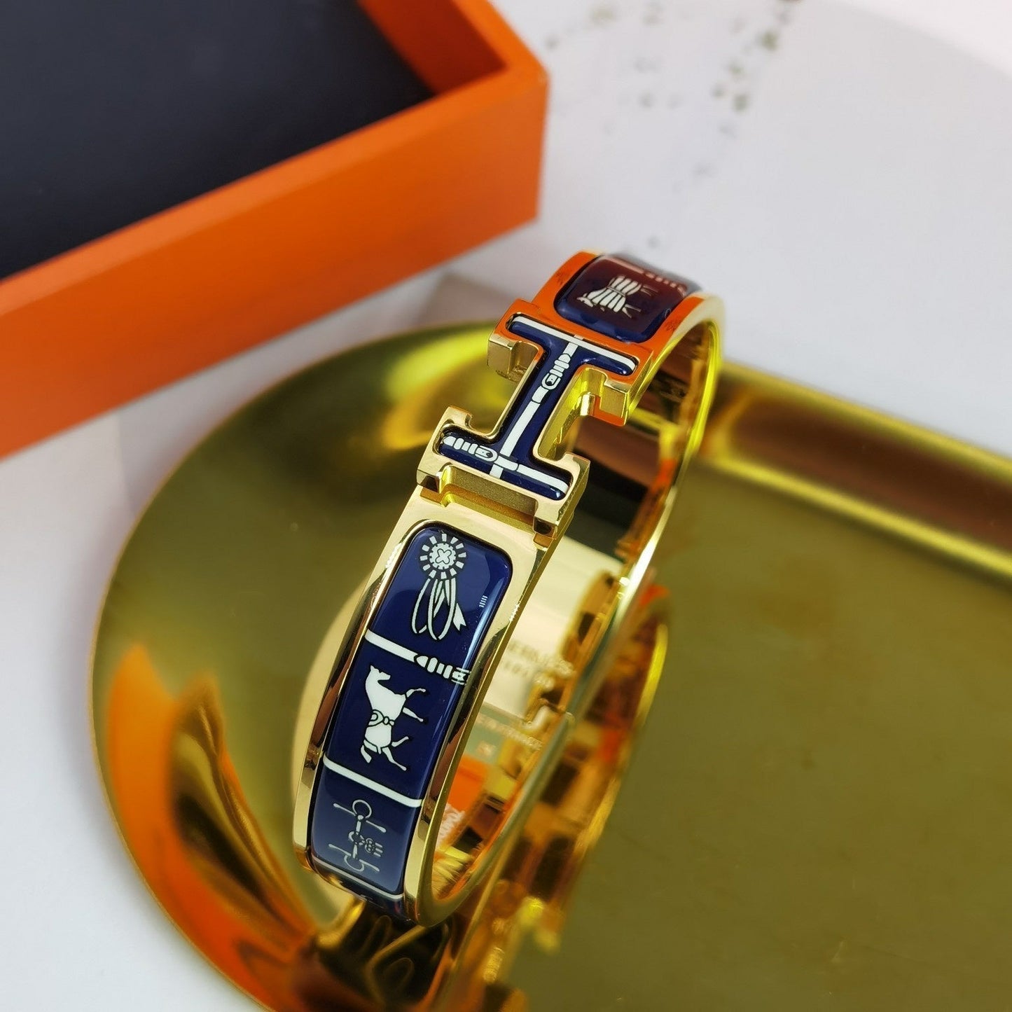 [Lumina]H COUVERTURES DARK BLUE BRACELET