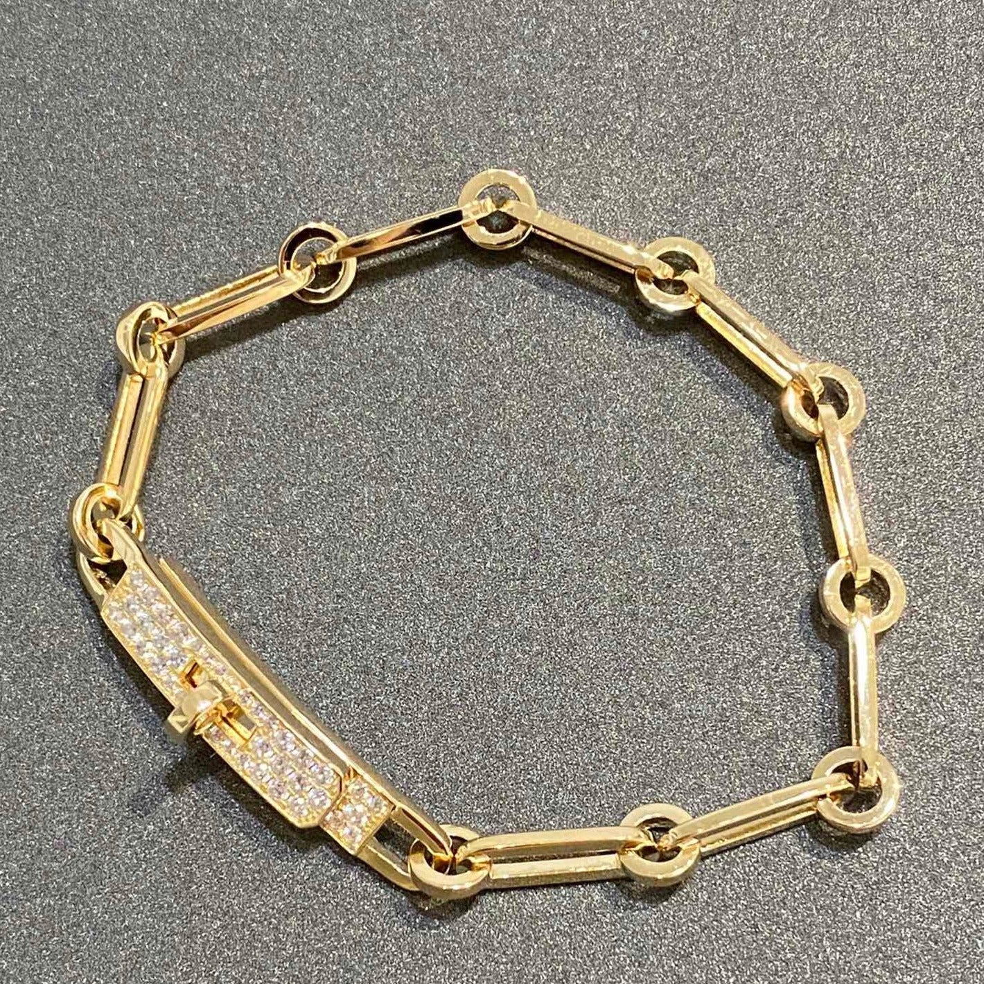 [Lumina]CHAINE BRACELET SMALL MODEL DIAMOND