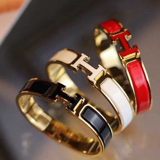 [Lumina]H BRACELET 12MM GOLD