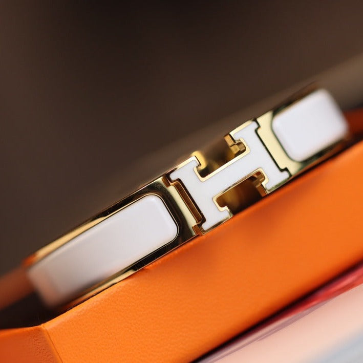 [Lumina]H BRACELET 12MM GOLD