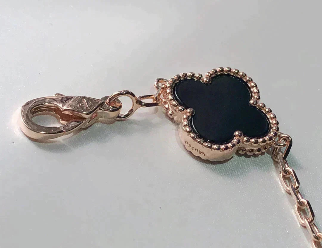 [Lumina]CLOVER 5 MOTIFS MULTICOLOR BRACELET
