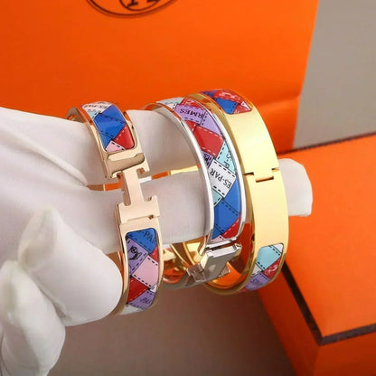 [Lumina]H BRACELET DOTTED BORDER 12MM
