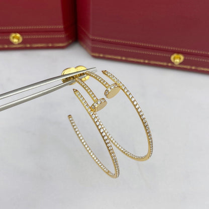 [Lumina]JUSTE EARRINGS FULL DIAMONDS 1.8MM