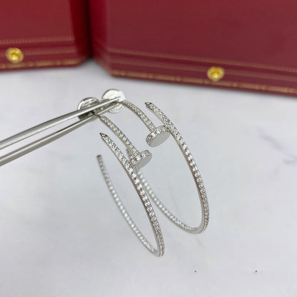 [Lumina]JUSTE EARRINGS FULL DIAMONDS 1.8MM