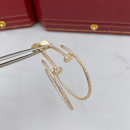 [Lumina]JUSTE EARRINGS FULL DIAMONDS 1.8MM