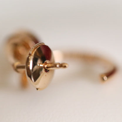 [Lumina]JUSTE EARRINGS PINK GOLD