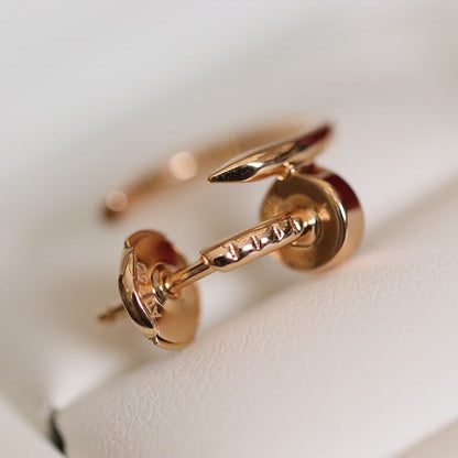 [Lumina]JUSTE EARRINGS PINK GOLD