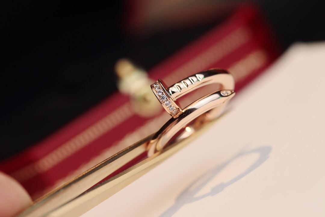 [Lumina]JUSTE RING 2.65MM PINK GOLD DIAMOND