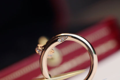 [Lumina]JUSTE RING 2.65MM PINK GOLD DIAMOND
