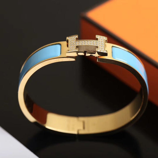 [Lumina]H CLOUD BLUE BRACELET GOLD DIAMOND