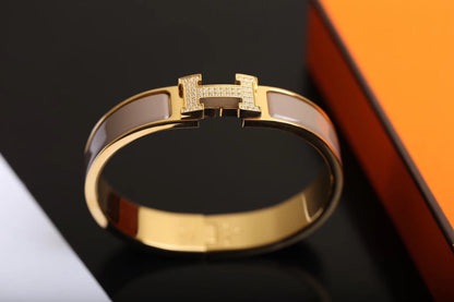 [Lumina]H BRACELET GOLD DIAMOND