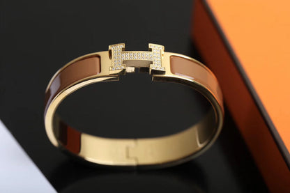 [Lumina]H BRACELET GOLD DIAMOND
