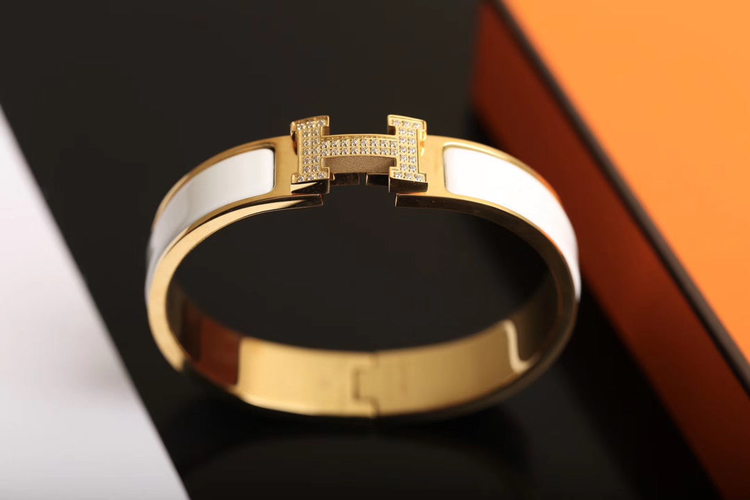 [Lumina]H BRACELET GOLD DIAMOND