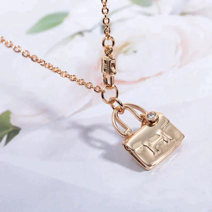 [Lumina]AMULETTE PEDANT Lumina GOLD NECKLACE