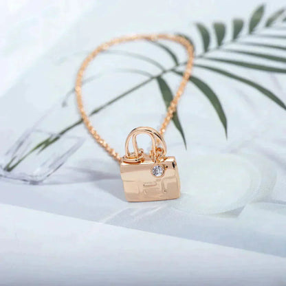 [Lumina]AMULETTE PEDANT Lumina GOLD NECKLACE