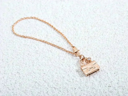 [Lumina]AMULETTE PEDANT Lumina GOLD NECKLACE