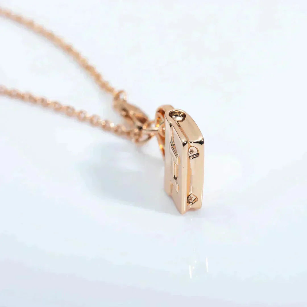 [Lumina]AMULETTE PEDANT Lumina GOLD NECKLACE