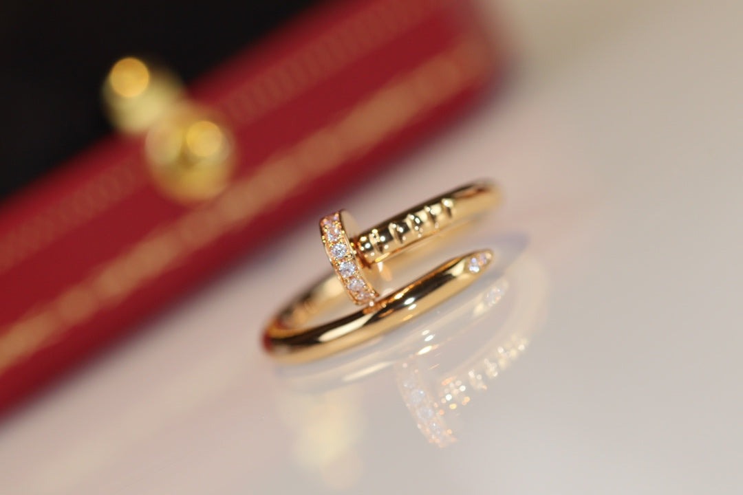 [Lumina]JUSTE RING 2.65MM GOLD DIAMOND