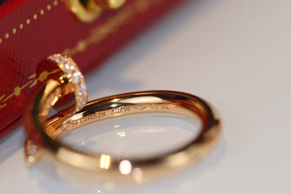 [Lumina]JUSTE RING 2.65MM GOLD DIAMOND
