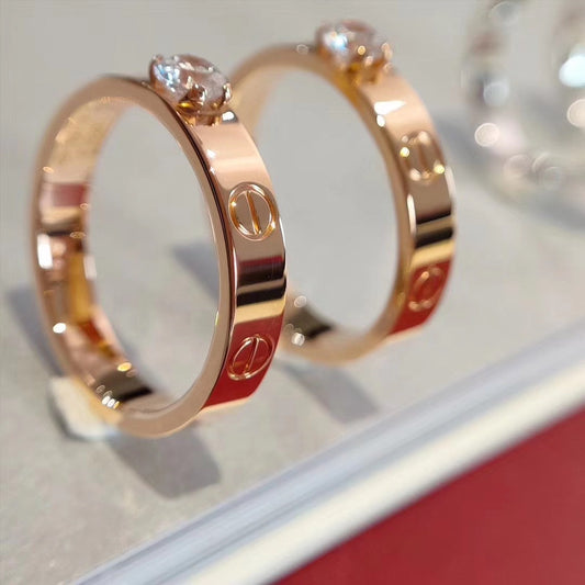 [Lumina]LOVE RING 3.6MM 1 BIG DIAMOND