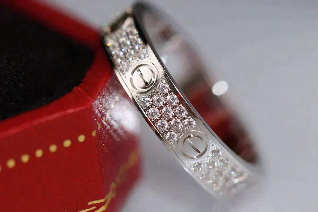 [Lumina]LOVE RING 3.6MM DIAMOND PAVED