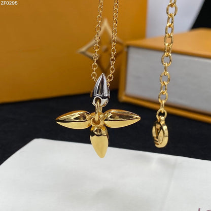 [Lumina]LOUISETTE PEDANT GOLD NECKLACE