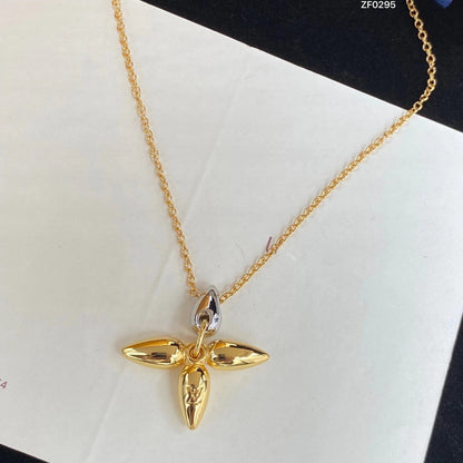 [Lumina]LOUISETTE PEDANT GOLD NECKLACE