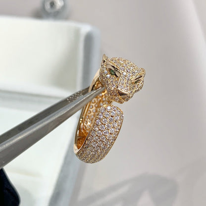 [Lumina]PANTHERE PINK GOLD DIAMOND RING