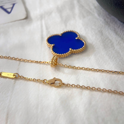 [Lumina]CLOVER 25MM NECKLACE TURQUOISE Lumina GOLD