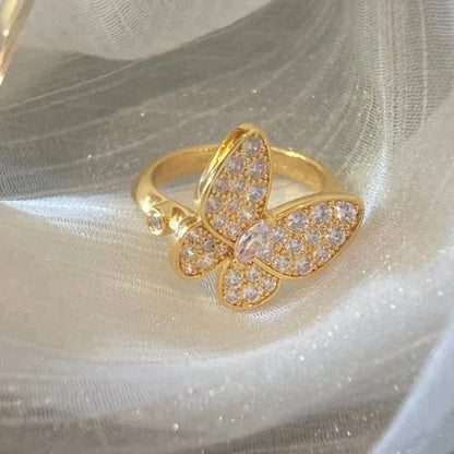 [Lumina]BUTTERFLY DIAMOND RING
