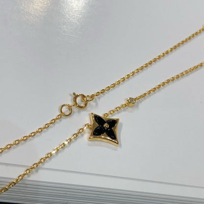 [Lumina]STAR BLACK MOP NECKLACE