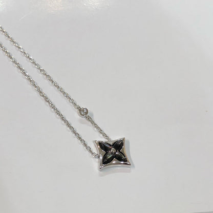 [Lumina]STAR BLACK MOP NECKLACE