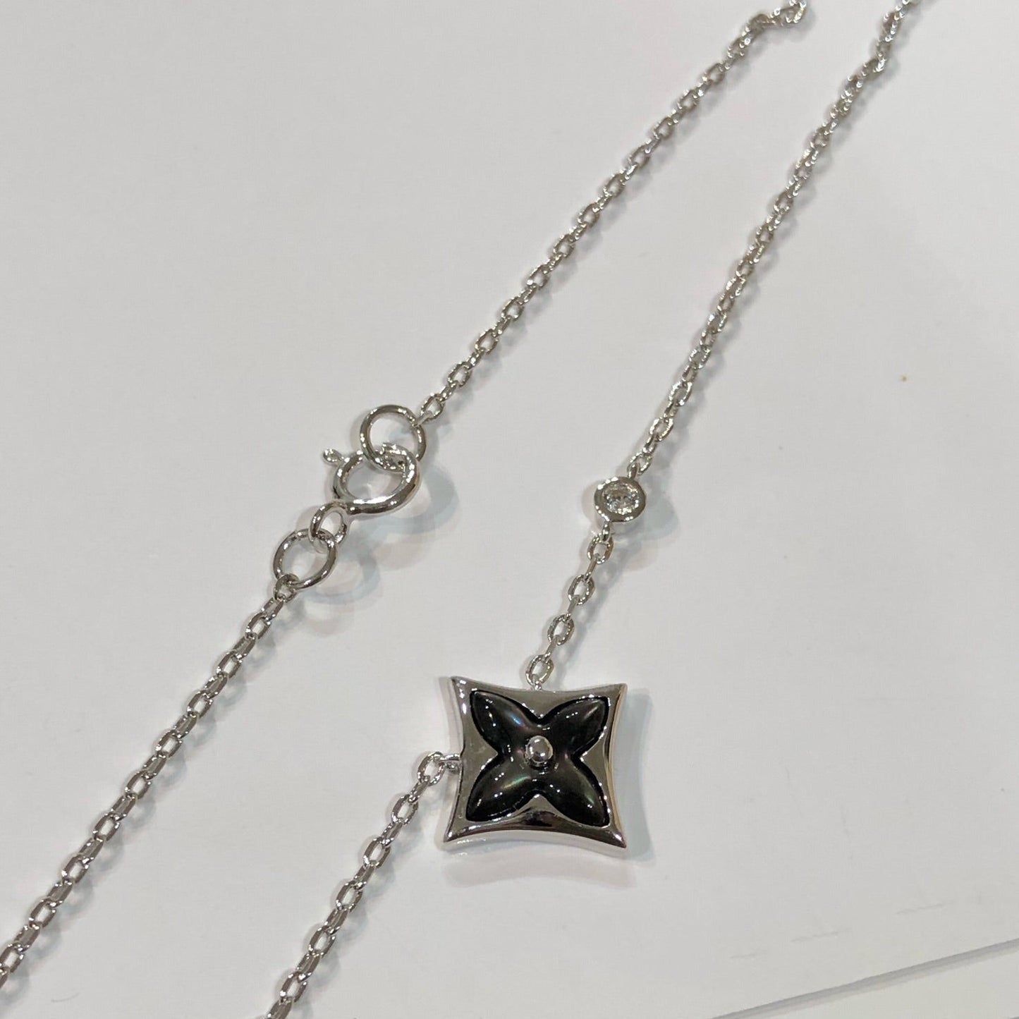 [Lumina]STAR BLACK MOP NECKLACE