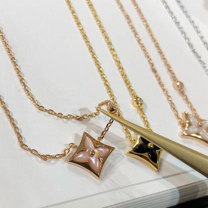 [Lumina]STAR BLACK MOP NECKLACE