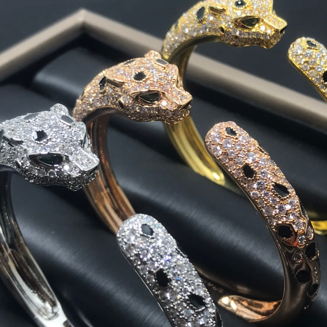 [Lumina]PANTHERE BIG BRACELET DIAMONDS