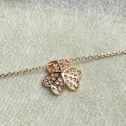 [Lumina]FLOWER DIAMOND NECKLACE
